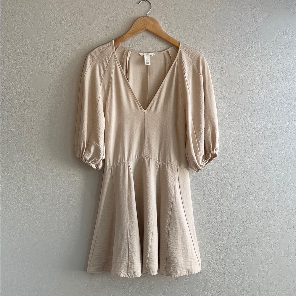 H&M Loose Flared Mini Dress